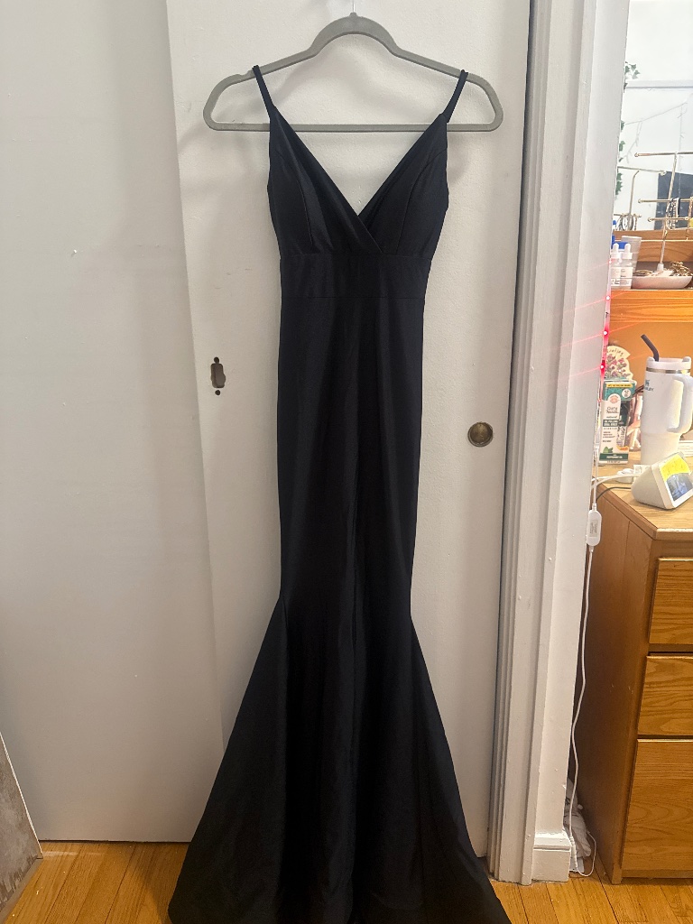 Jessica Angel Black Prom Dress.